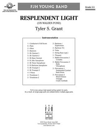 Resplendent Light: Score