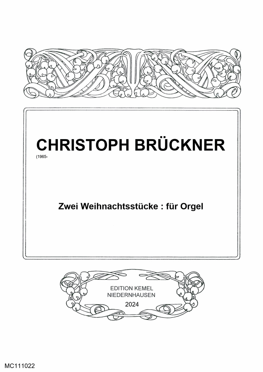 Zwei Weihnachtsstücke Piano scores gallery preview page 1