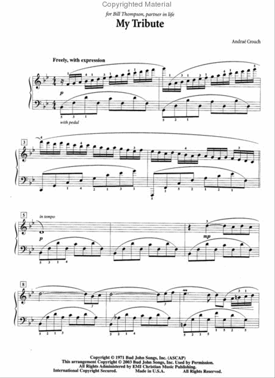 Piano Worship Piano Worship Piano Solo scores gallery preview page 2