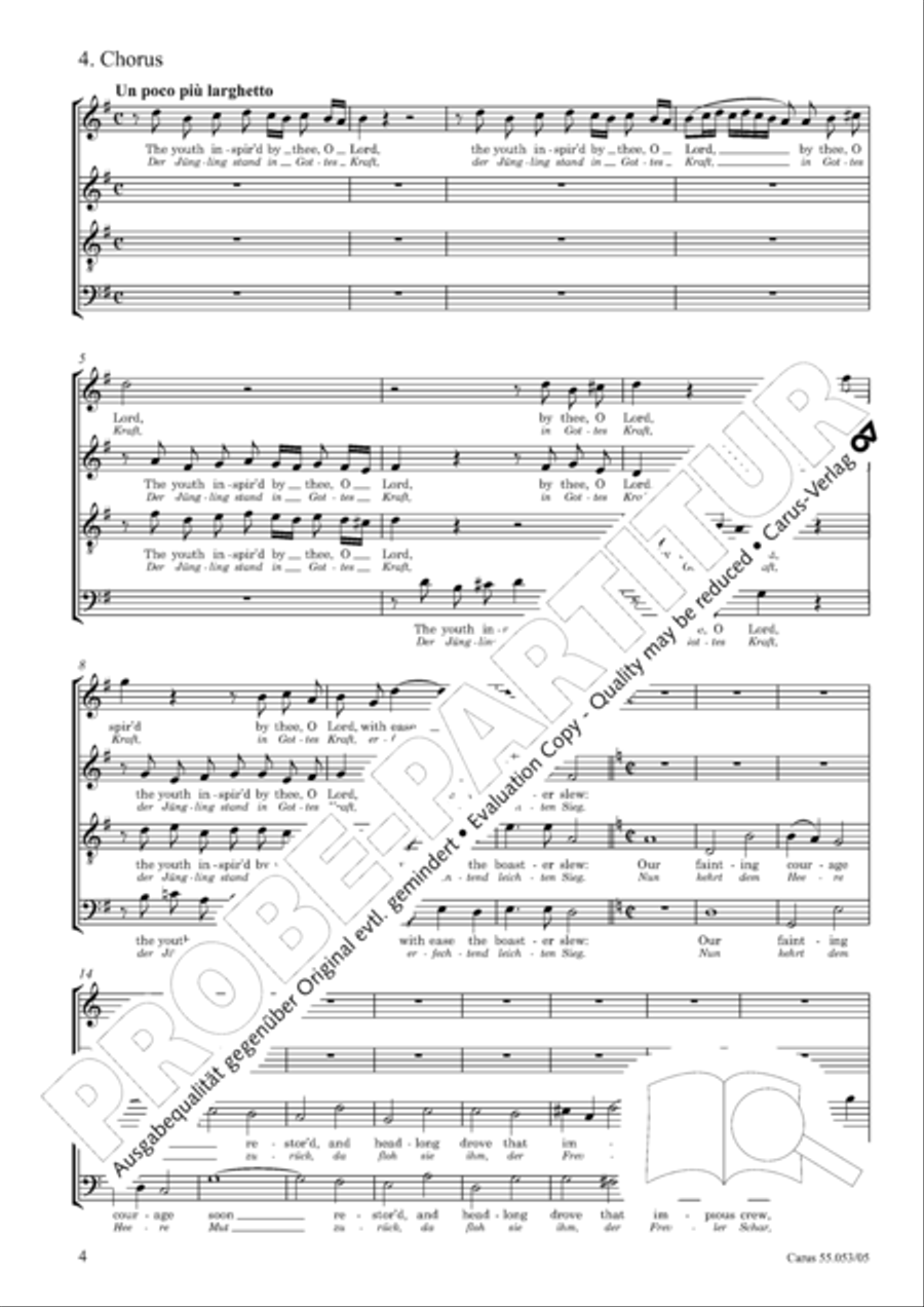 Saul Saul SSATB scores gallery preview page 5