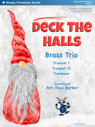 Book cover for Deck The Halls (Brass Trio)