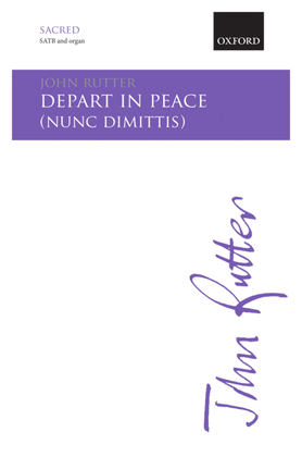Book cover for Depart in Peace