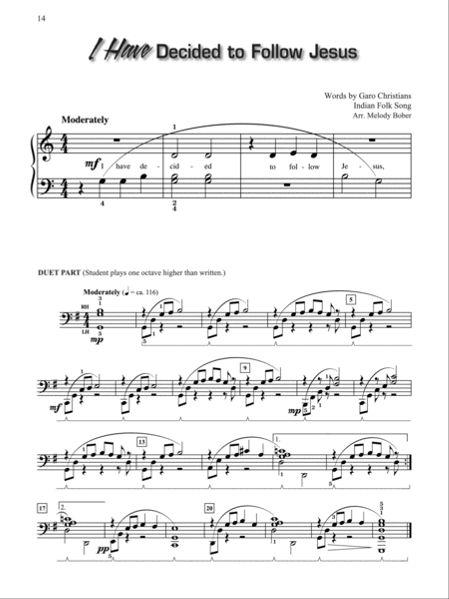 Play Hymns, Book 1 Play Hymns, Book 1 Easy Piano scores gallery preview page 8