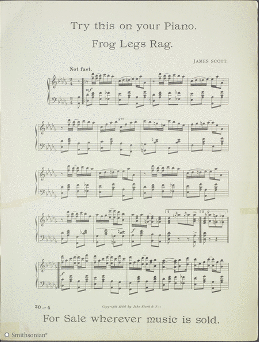 Kansas City Rag Piano Solo scores gallery preview page 2