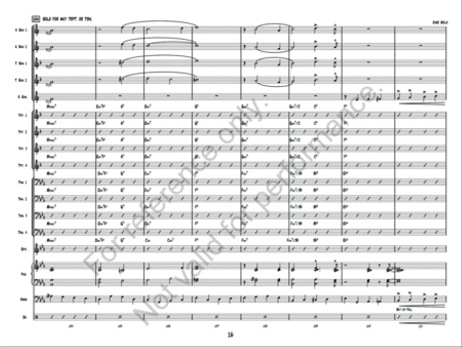 Fascinating Rhythm Jazz Ensemble scores gallery preview page 17