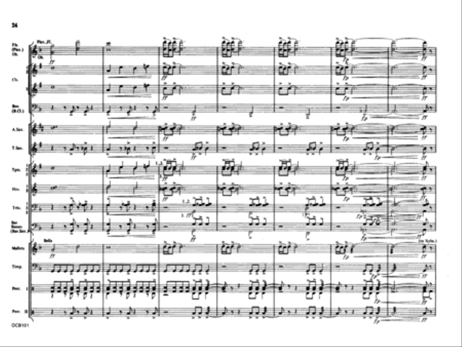 Mazama Concert Band scores gallery preview page 23