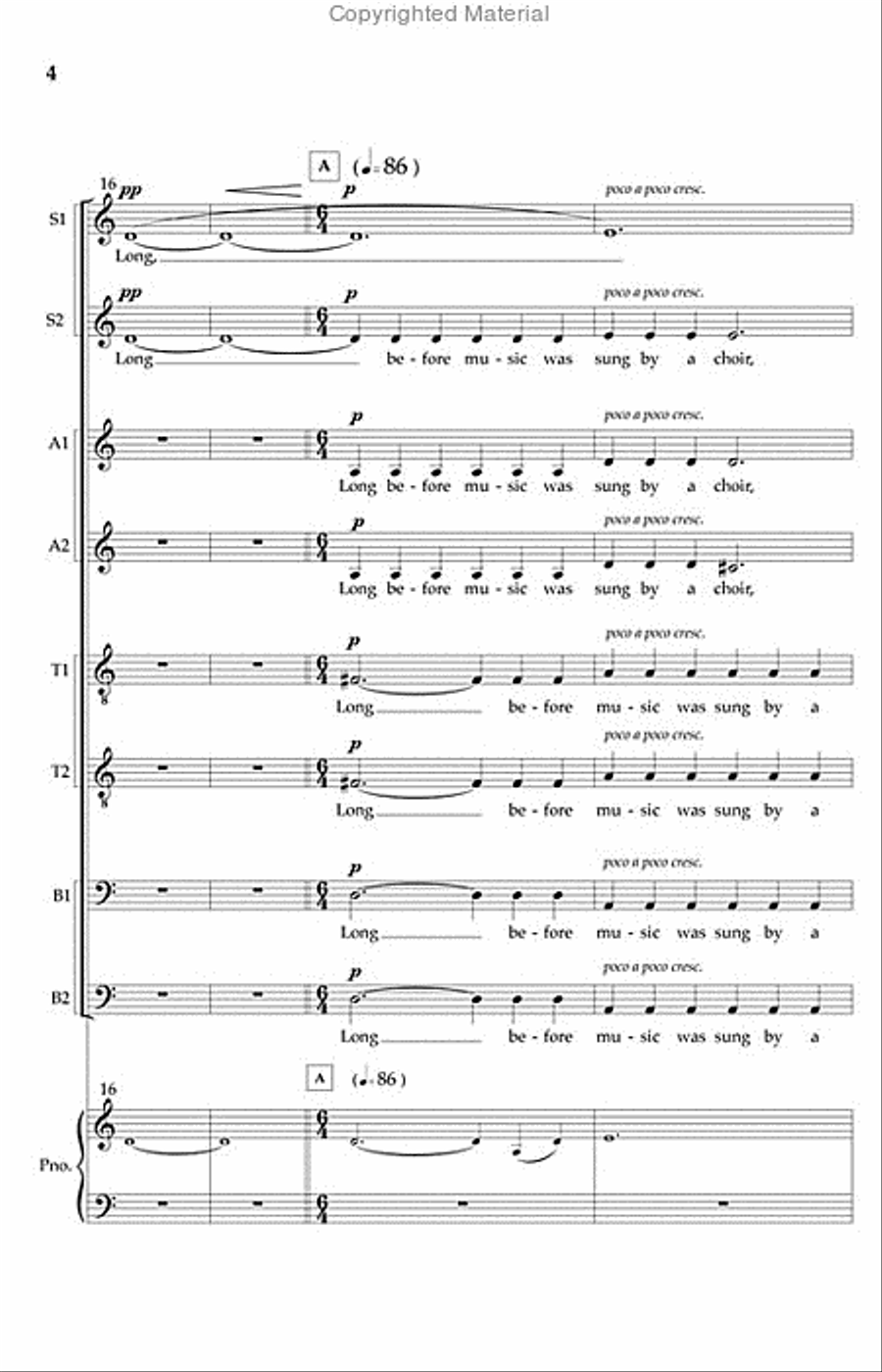 Luminous Night of the Soul (Full Score Only) Choir scores gallery preview page 3