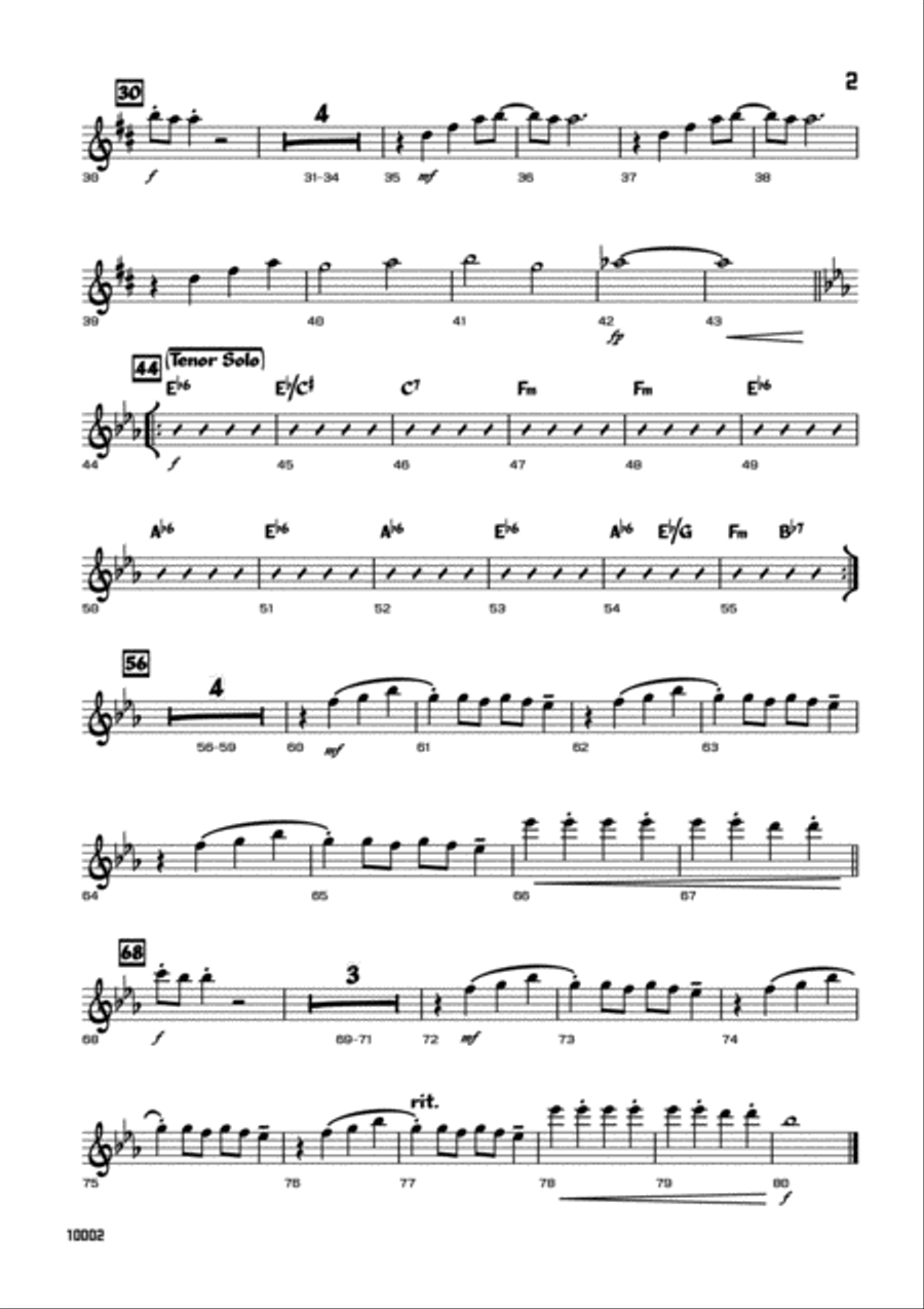 Baby Love Small Ensemble scores gallery preview page 5