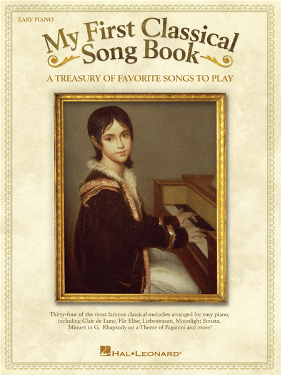 My First Classical Song Book Easy Piano scores gallery preview page 1