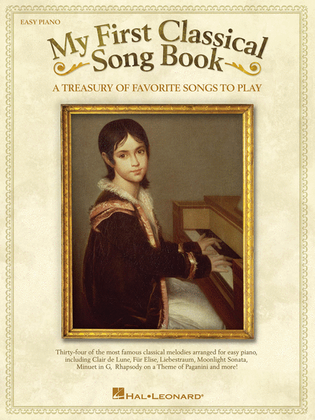 Book cover for My First Classical Song Book