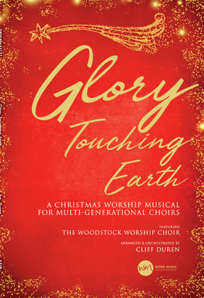 Book cover for Glory Touching Earth - Choral Book