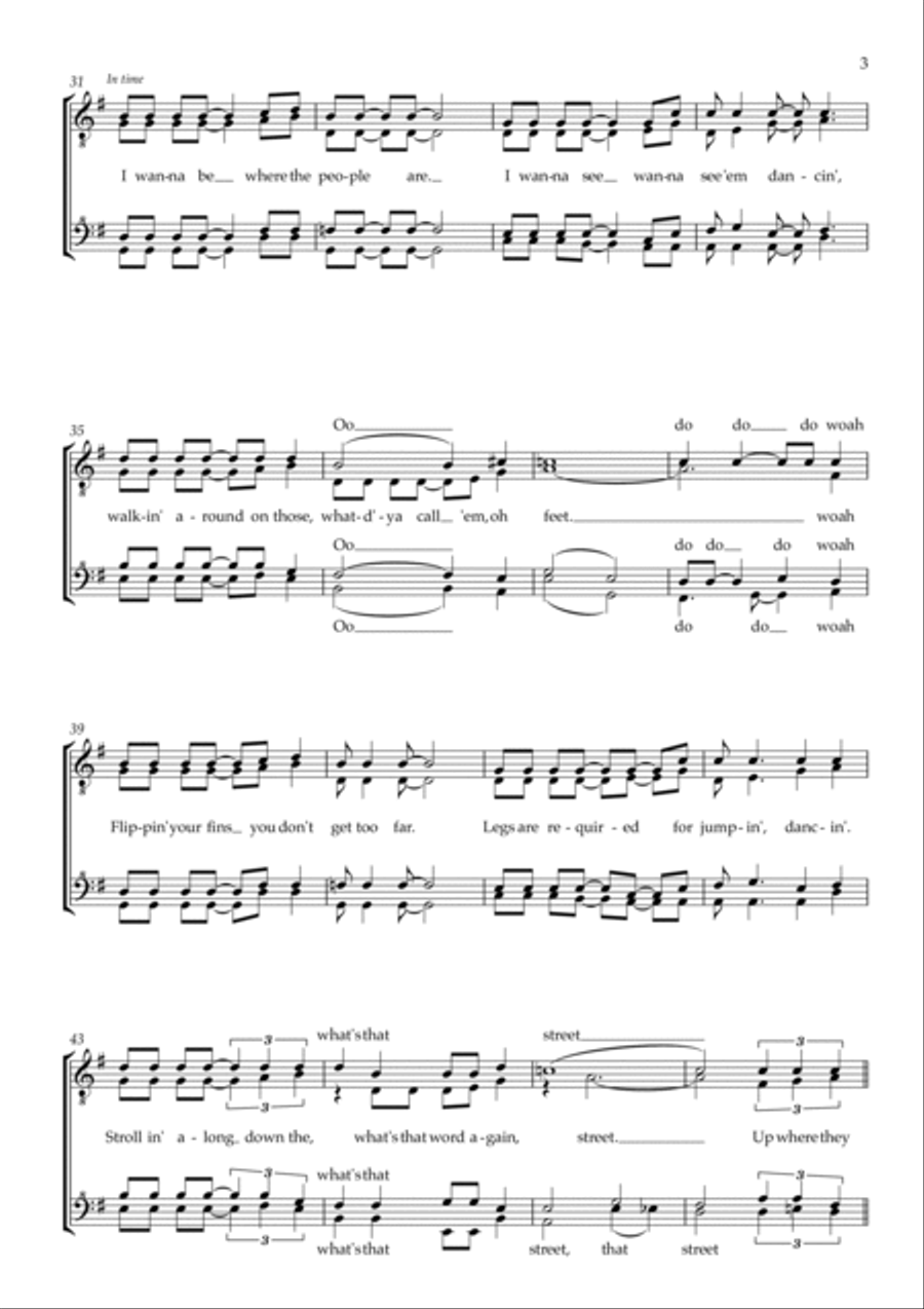 Part Of Your World SSAA scores gallery preview page 3