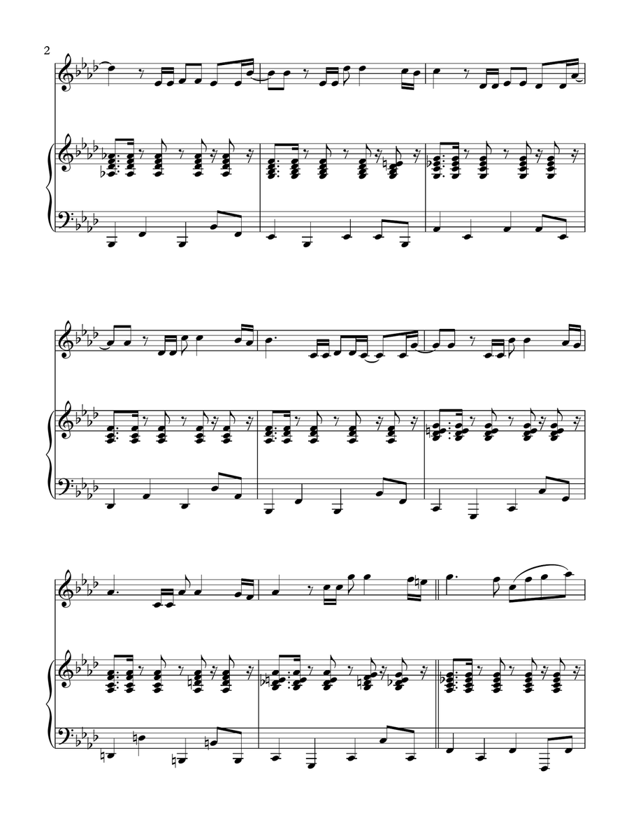 The Windmills Of Your Mind Violin Solo scores gallery preview page 3