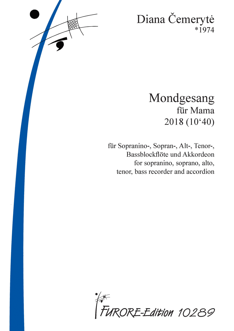 Mondgesang (Moon singing) for Mama 