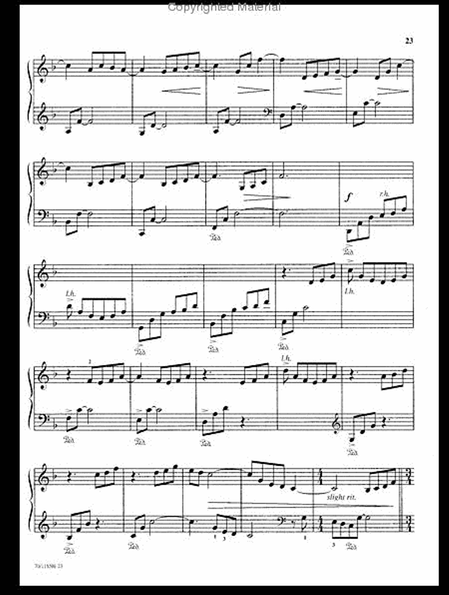 Smoky Mountain Suite Piano Solo scores gallery preview page 5