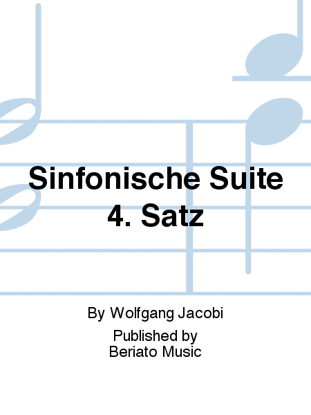 Sinfonische Suite 4. Satz
