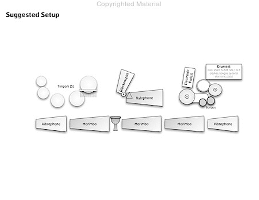UFO Tofu Percussion Ensemble scores gallery preview page 4