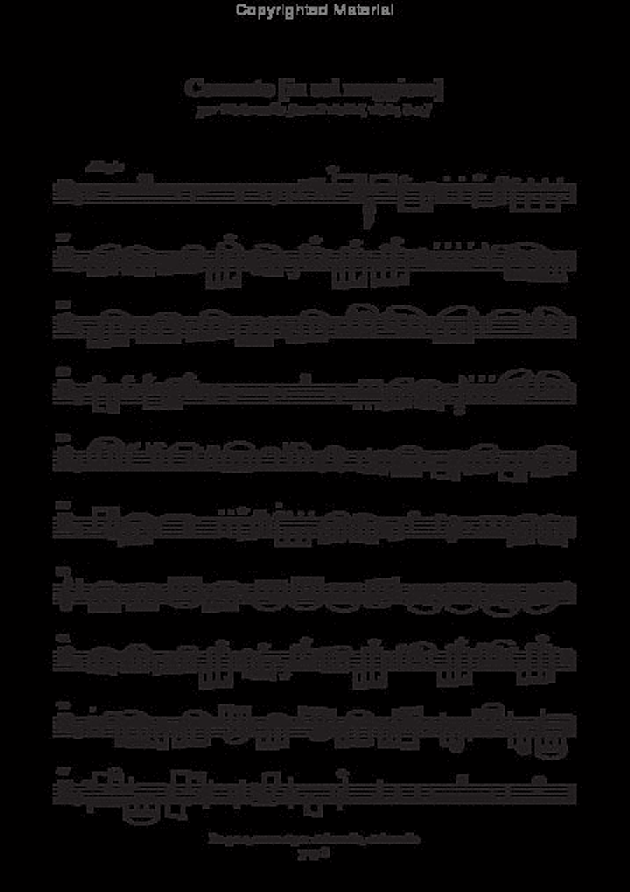 2 Concerti e 1 Sinfonia (Ms diversi) String Orchestra scores gallery preview page 3