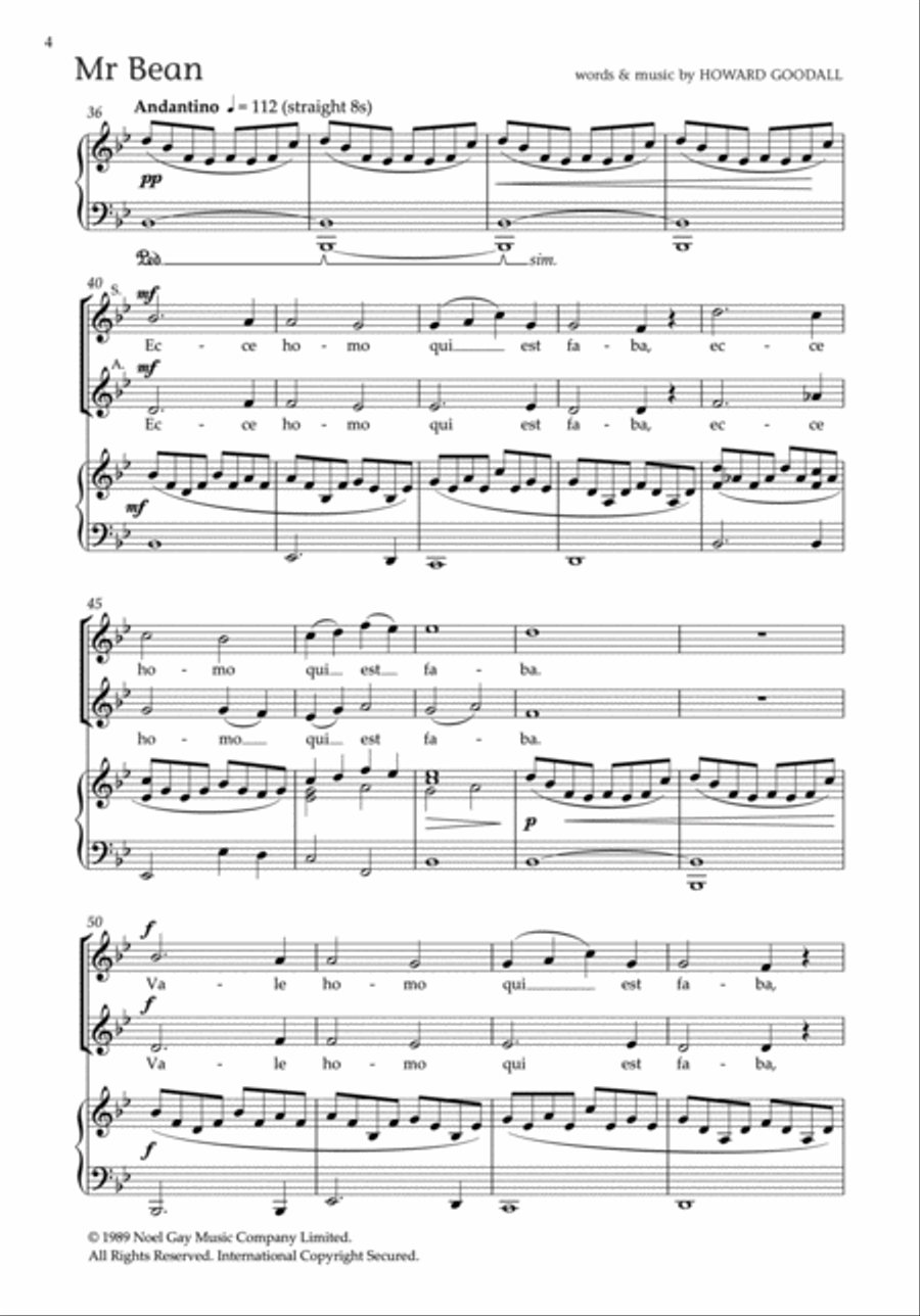 Theme Academy from Howard Goodall's great big tunes SA scores gallery preview page 5
