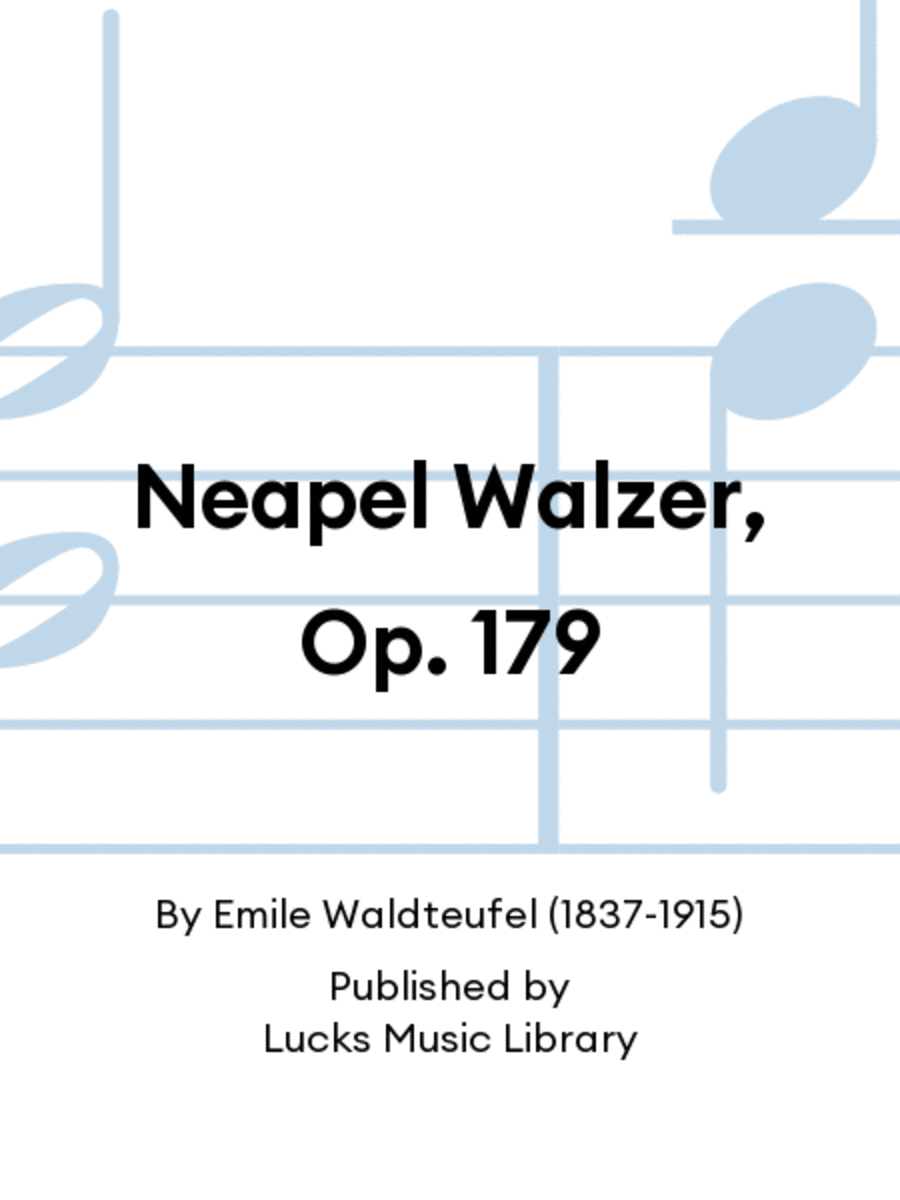 Neapel Walzer, Op. 179 Set of Parts scores gallery preview page 1