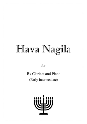 Hava Nagila - Clarinet and Piano