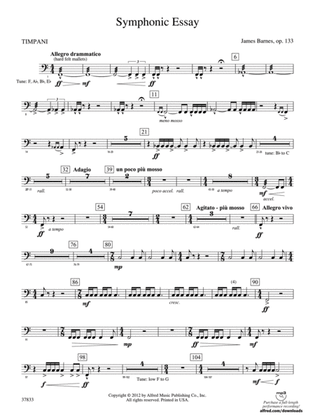 Symphonic Essay: Timpani