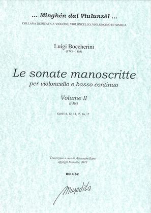 Le sonate manoscritte - Volume II