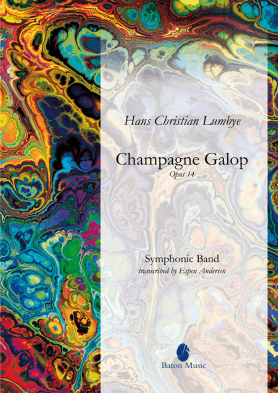 Champagne Galop Concert Band scores gallery preview page 1