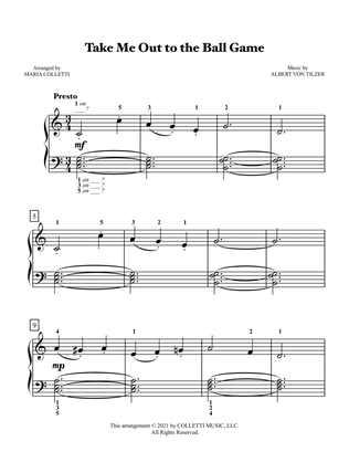 Take Me Out to the Ball Game (Level 3 Piano)