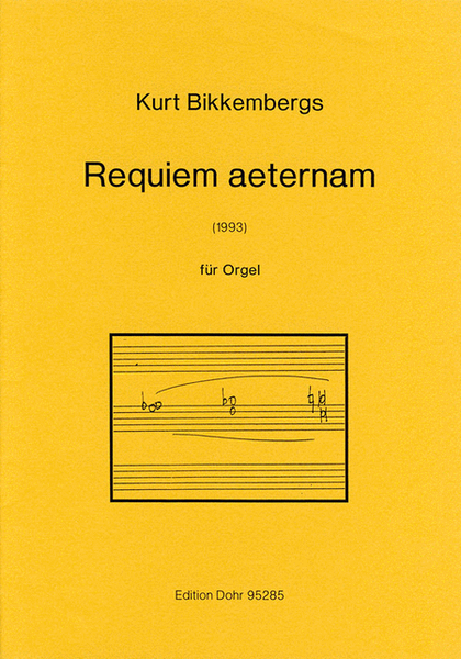Requiem aeternam für Orgel (1993)
