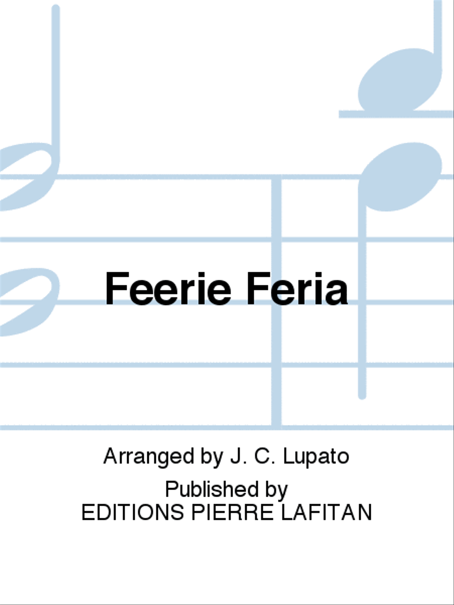 Féerie Feria Féerie Feria Concert Band scores gallery preview page 1