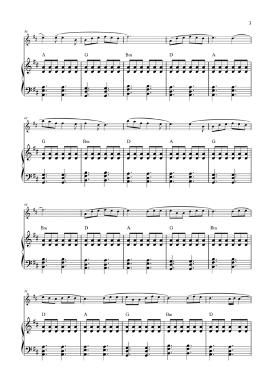 Dandelions Dandelions Flute scores gallery preview page 3