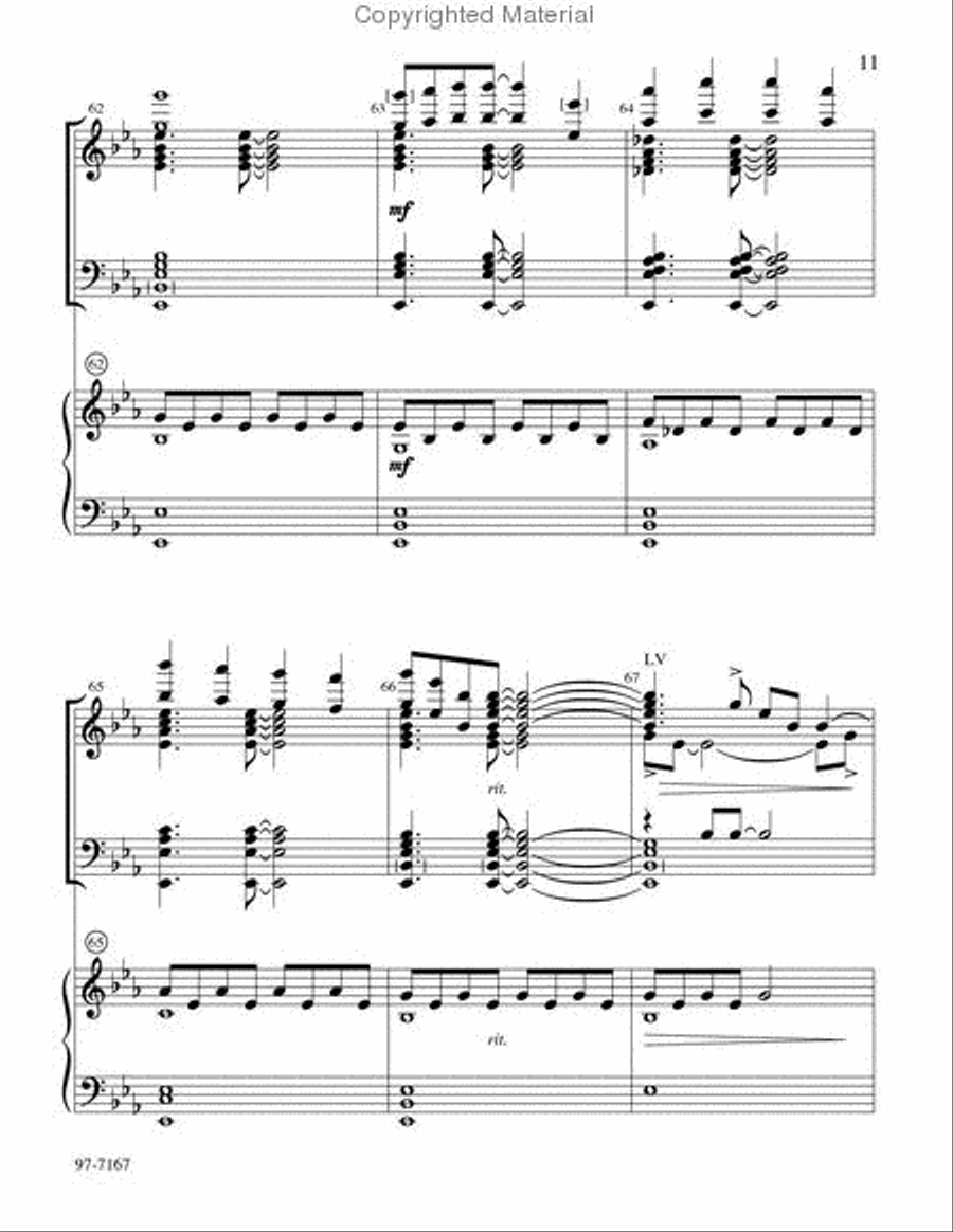 All Hail the Power of Jesus' Name (Eithun) Handbell Choir scores gallery preview page 5