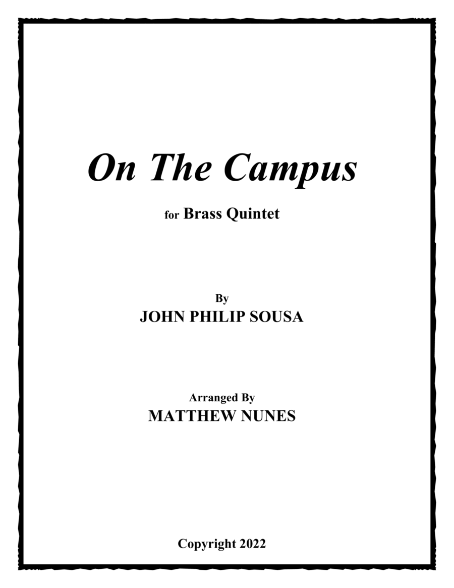 On The Campus On The Campus Chamber Music scores gallery preview page 1