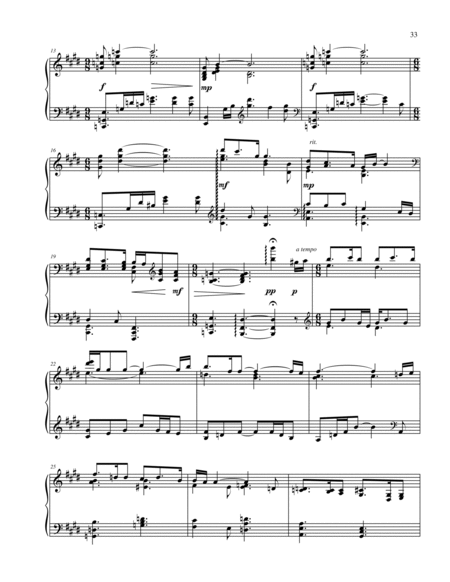 A Chuva Nas Montanhas (Mountain Rain) - Advanced Piano Solo image number null