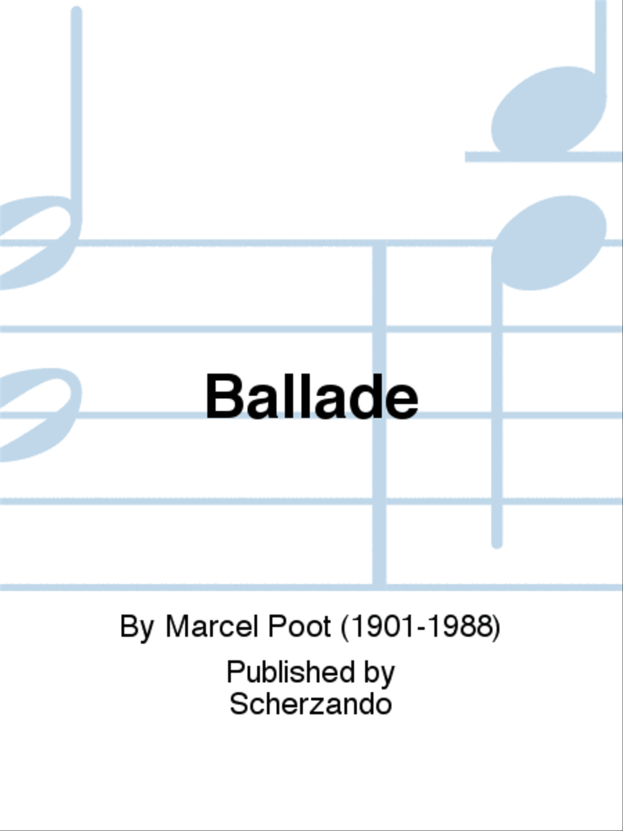 Ballade Concert Band scores gallery preview page 1