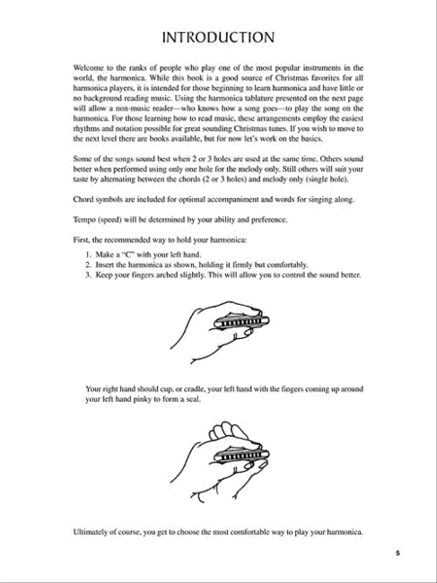 Christmas Classics for Harmonica Harmonica scores gallery preview page 3