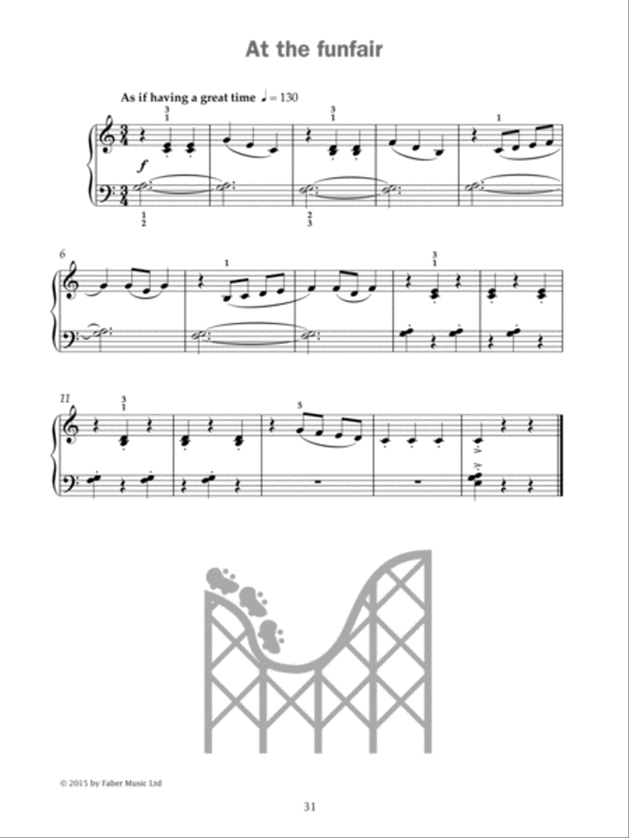 Improve Your Sight-Reading! Piano -- A Piece a Week, Grade 1 Piano Method scores gallery preview page 4