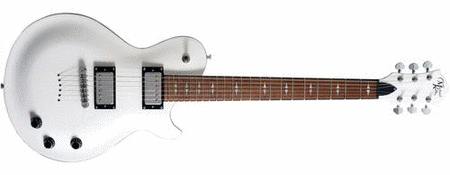 Patriot Decree Standard Gloss White Chambered Electric Guitar
