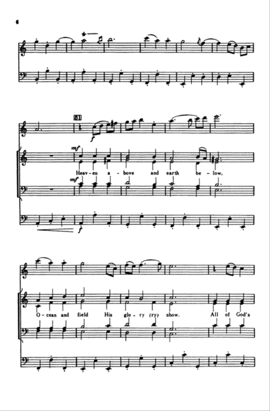Sing a New Song 4-Part scores gallery preview page 6
