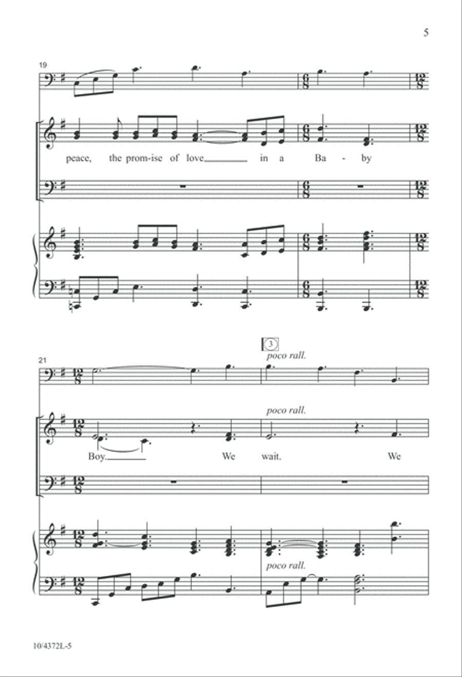 We Wait 4-Part scores gallery preview page 5