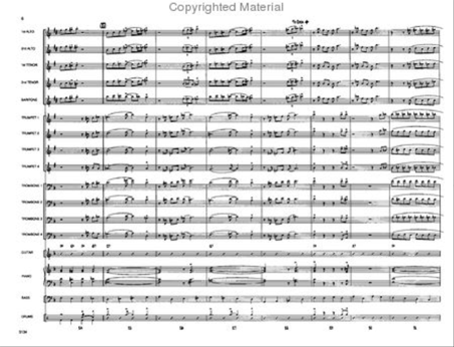 Jazz-Me Blues Jazz Ensemble scores gallery preview page 5