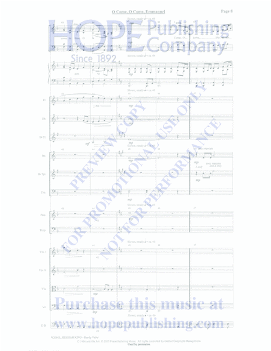 Emmanuel Emmanuel Orchestra scores gallery preview page 10