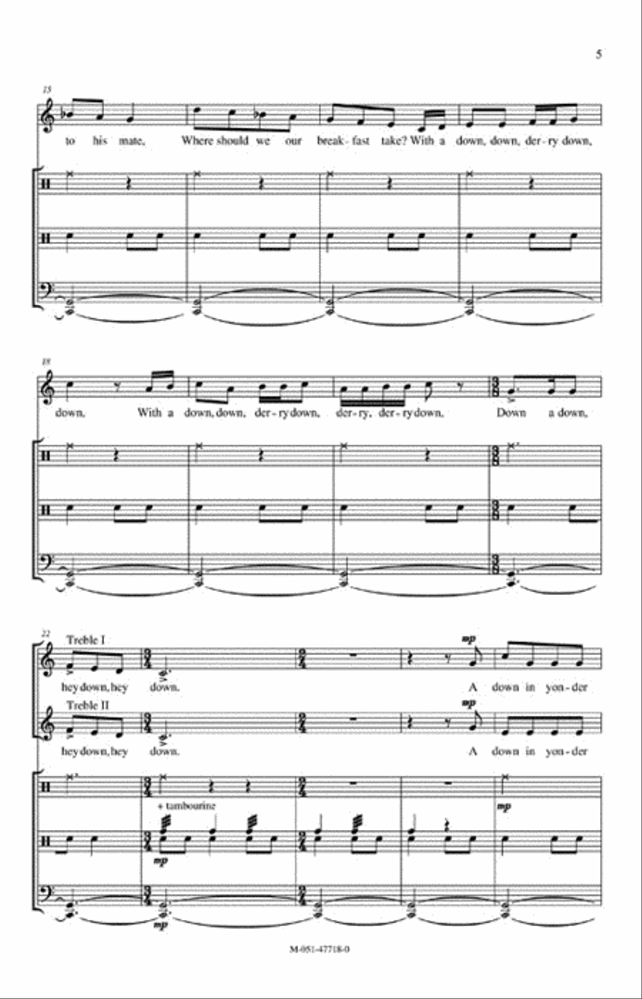 The Three Ravens 3-Part scores gallery preview page 3