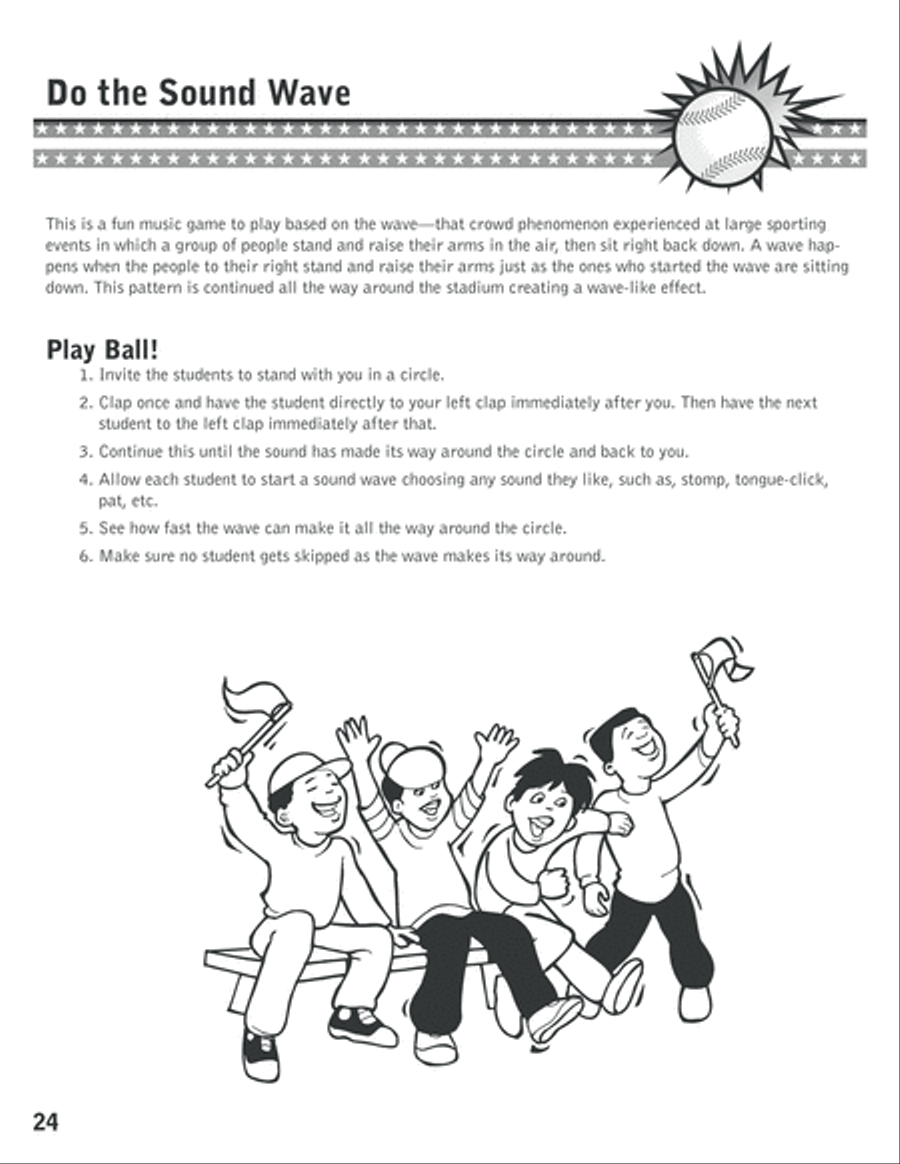 Play Ball! Unison Choir scores gallery preview page 25