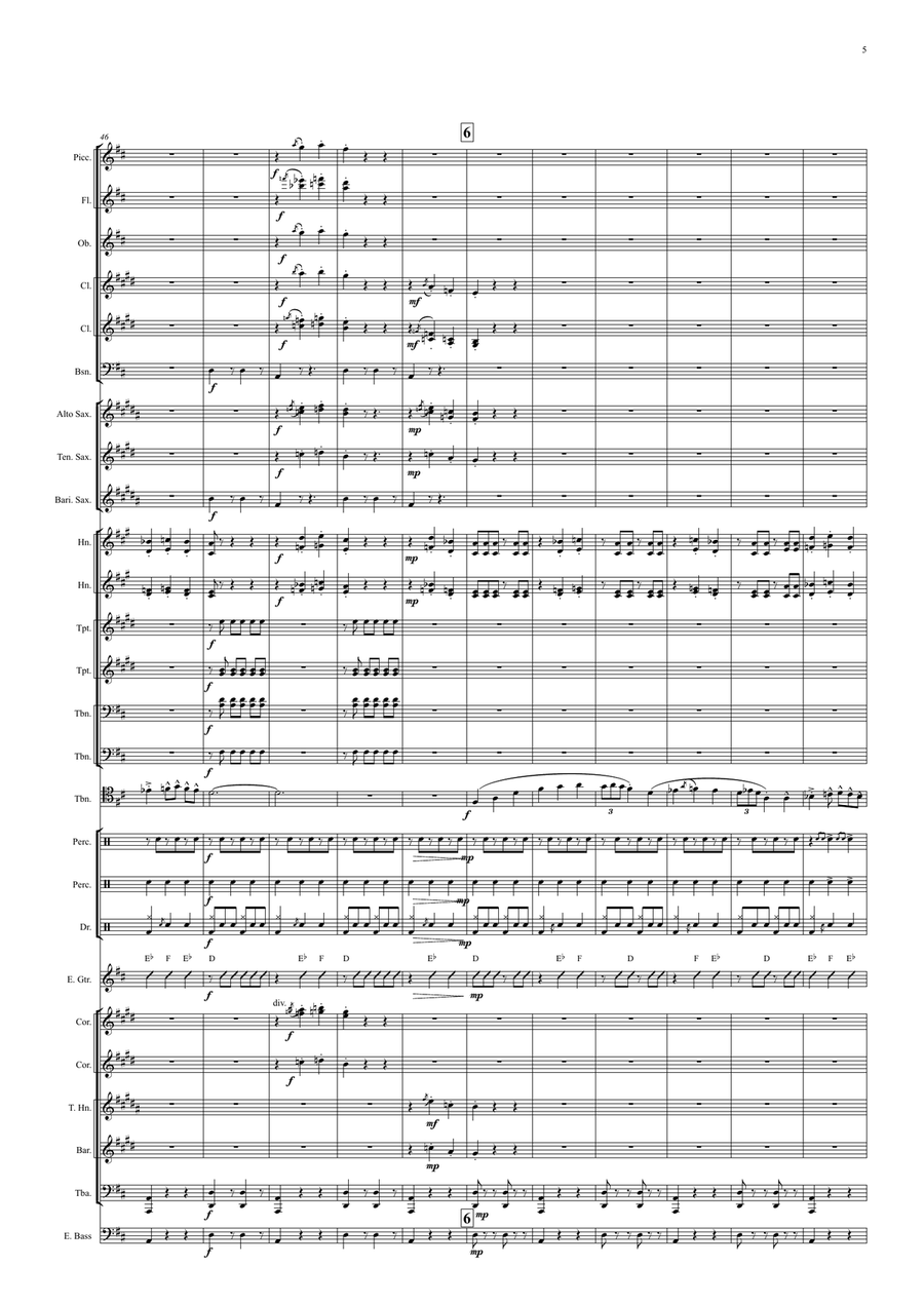 "Bolivar" for trombone with the wind orchestra image number null