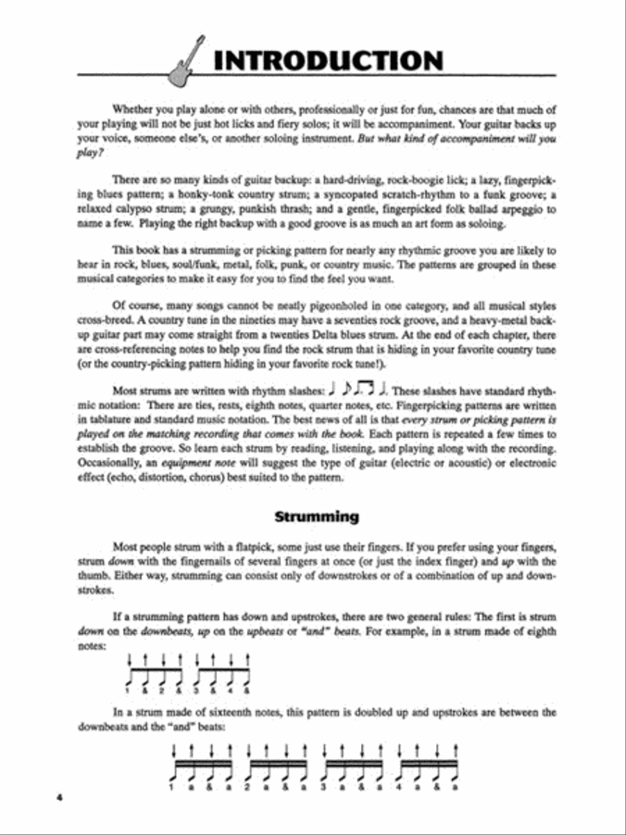 The Dictionary of Strum & Picking Patterns Guitar Tablature scores gallery preview page 4