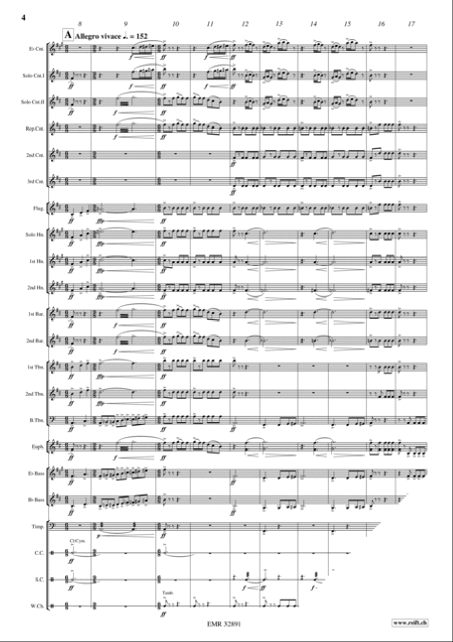 Hocus Pocus Brass Band scores gallery preview page 4