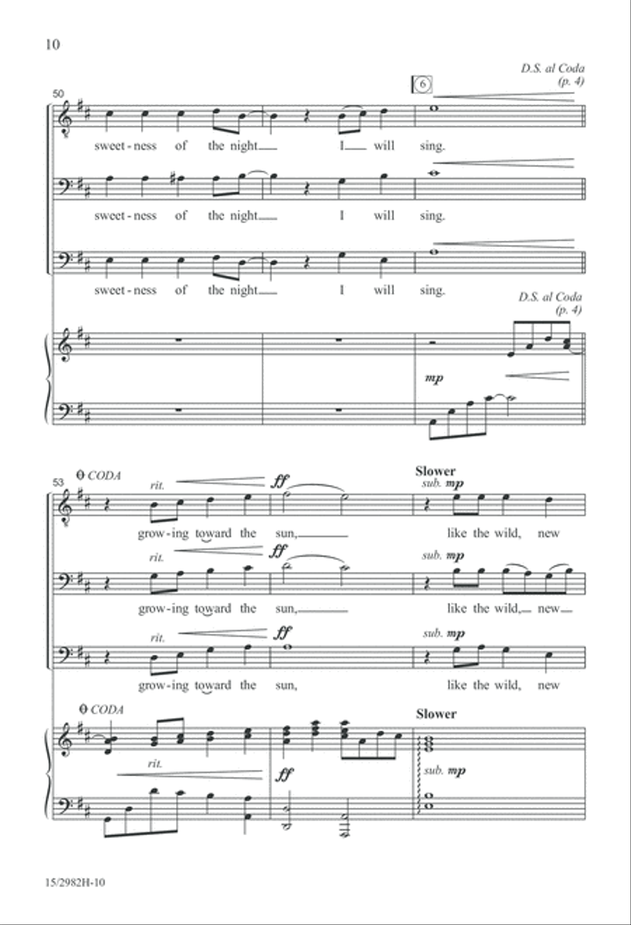 Come in from the Firefly Darkness 3-Part scores gallery preview page 10