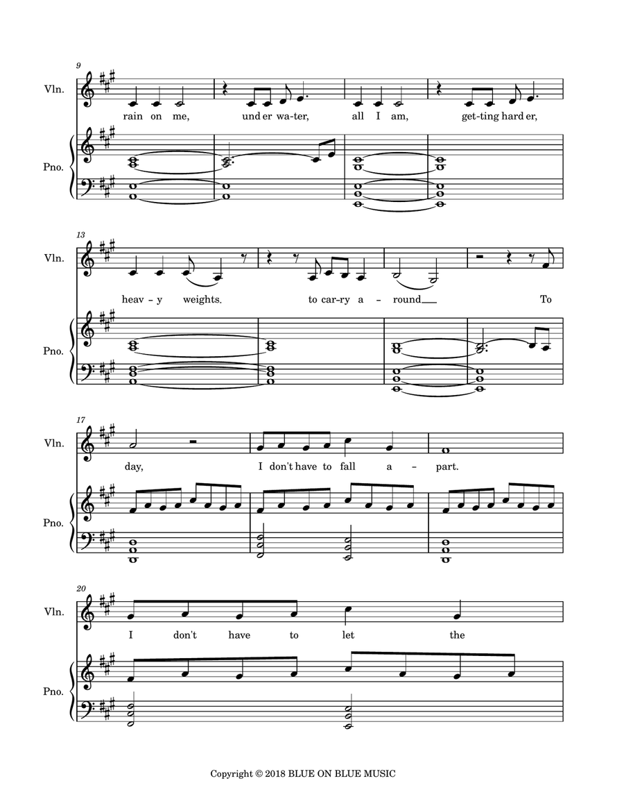Fear Piano, Vocal scores gallery preview page 2